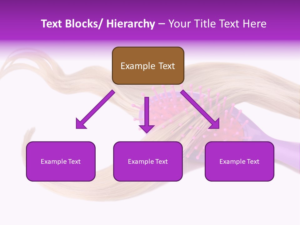 Purple Styling Shot PowerPoint Template