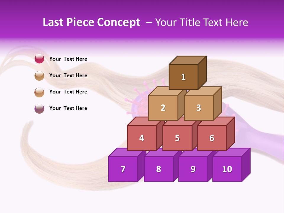 Purple Styling Shot PowerPoint Template