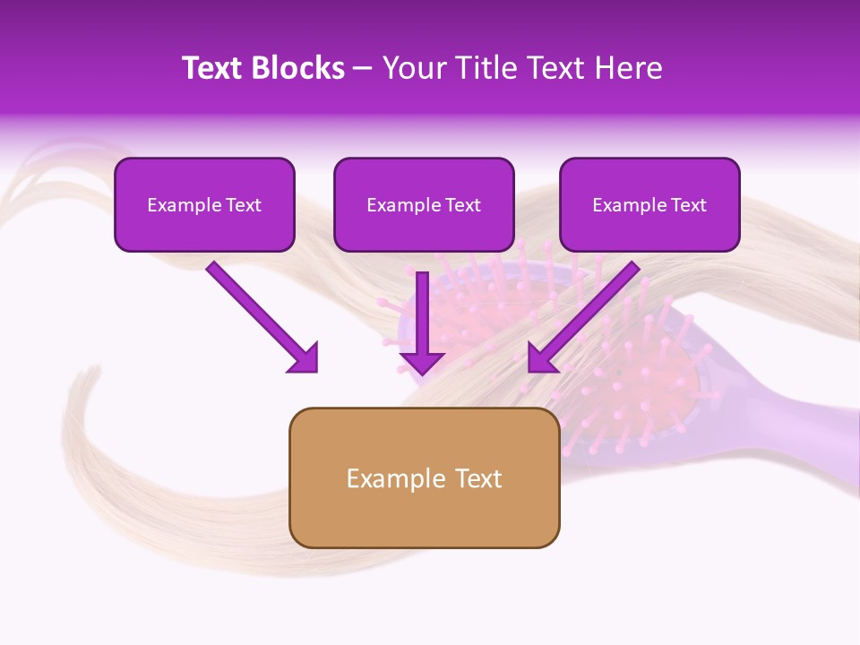 Purple Styling Shot PowerPoint Template
