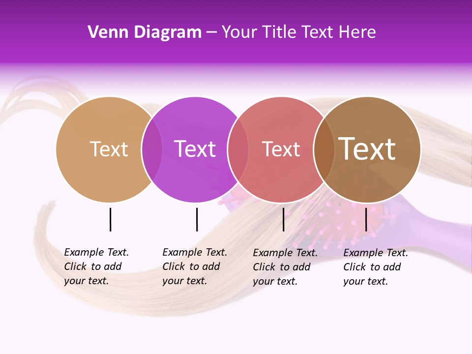Purple Styling Shot PowerPoint Template