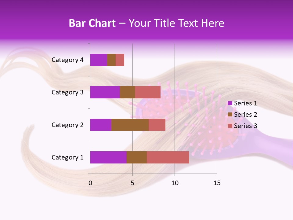 Purple Styling Shot PowerPoint Template