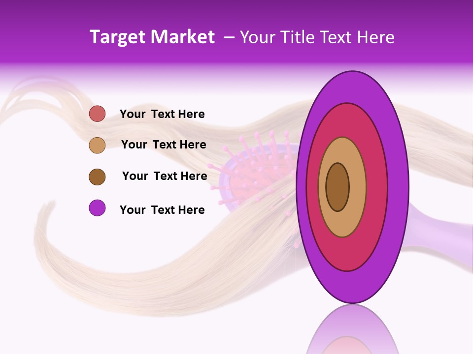 Purple Styling Shot PowerPoint Template