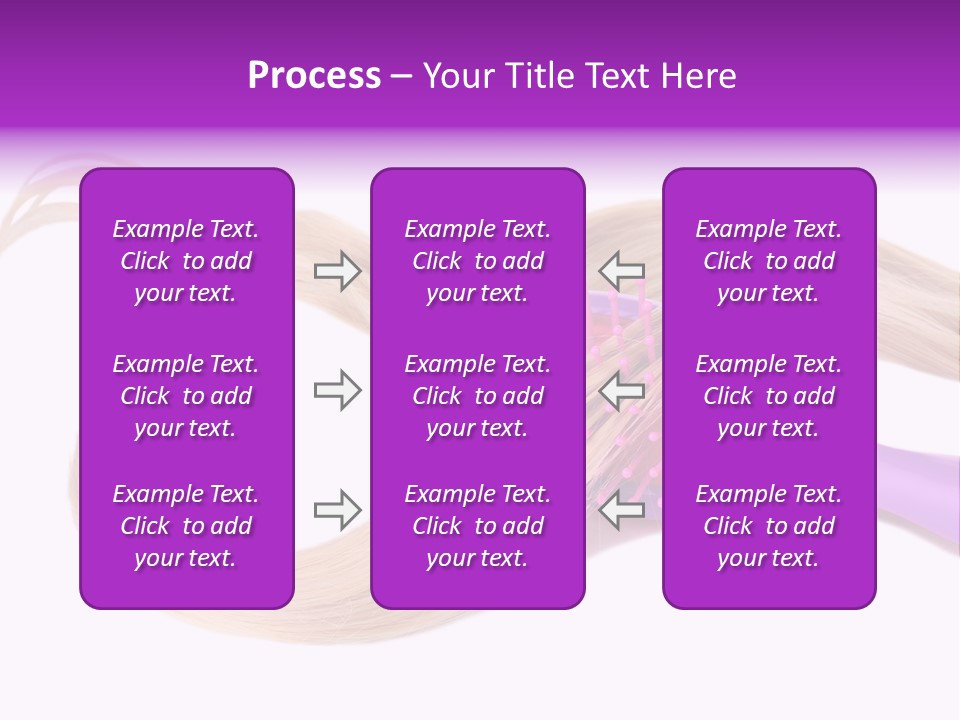 Purple Styling Shot PowerPoint Template