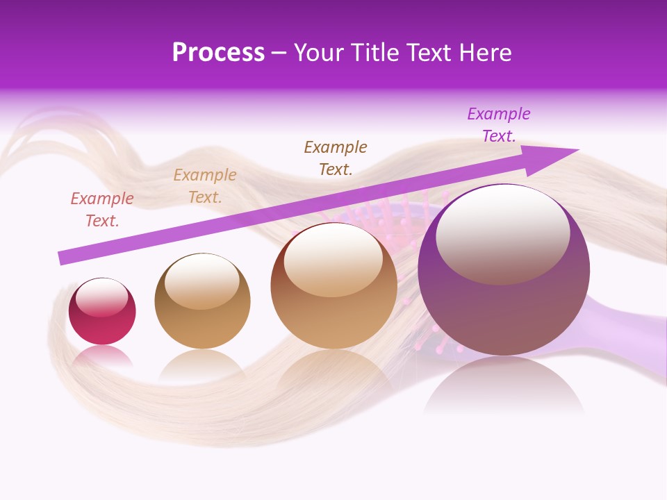 Purple Styling Shot PowerPoint Template