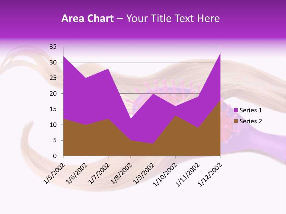 Purple Styling Shot PowerPoint Template
