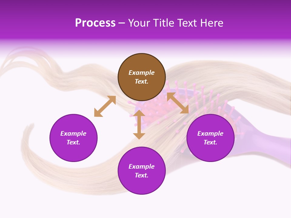 Purple Styling Shot PowerPoint Template