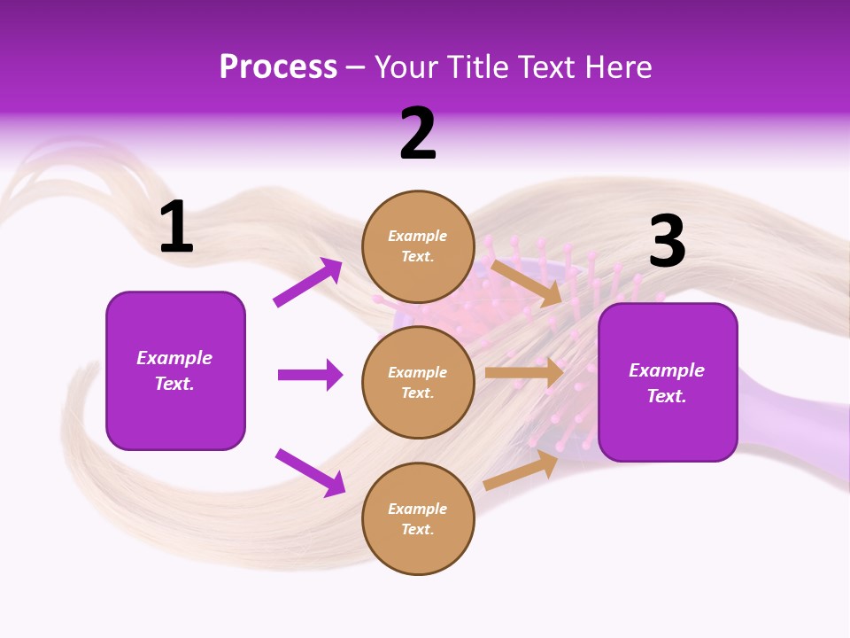Purple Styling Shot PowerPoint Template