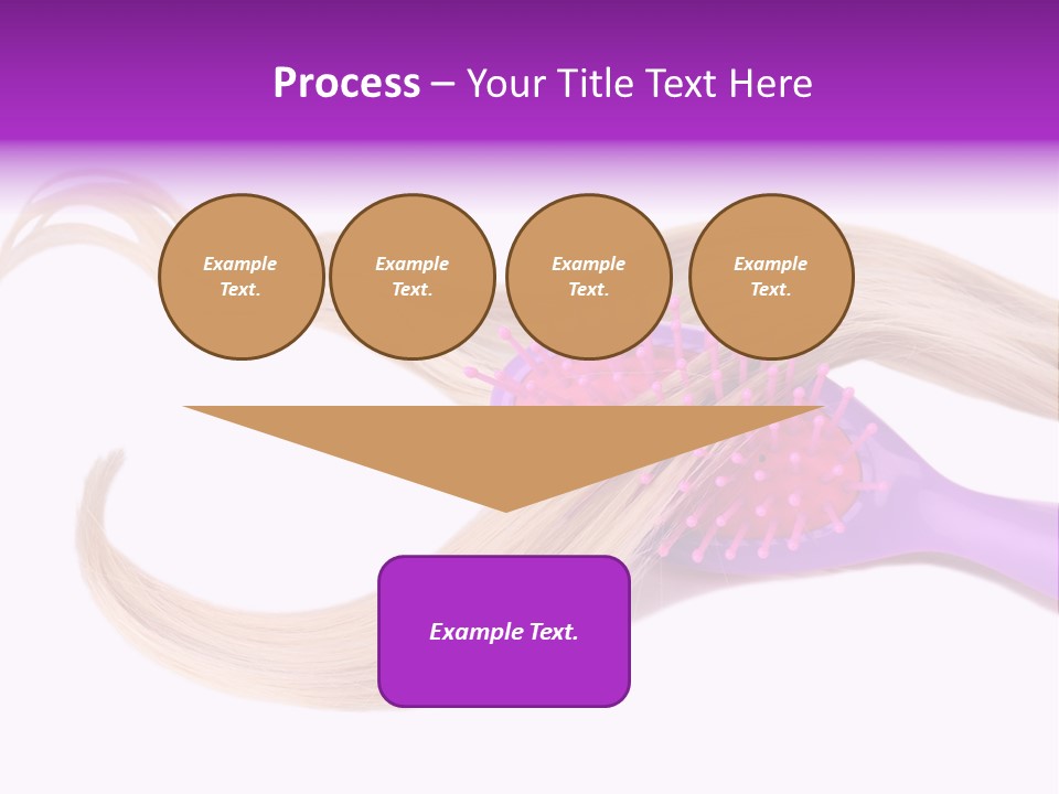 Purple Styling Shot PowerPoint Template