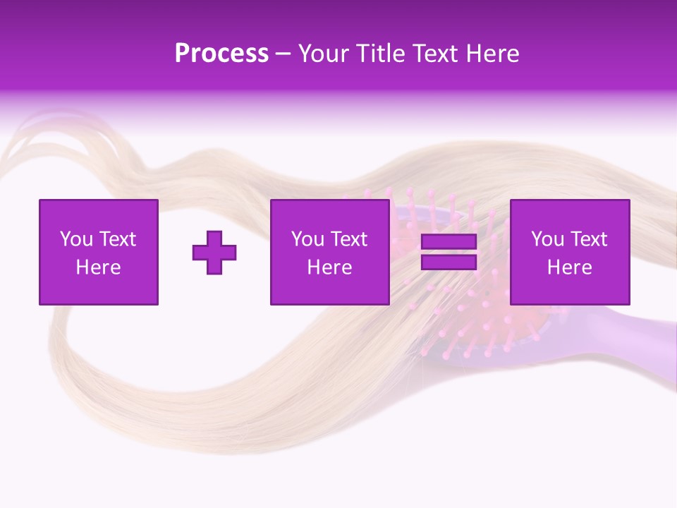 Purple Styling Shot PowerPoint Template