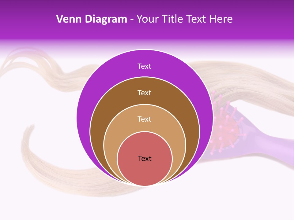 Purple Styling Shot PowerPoint Template