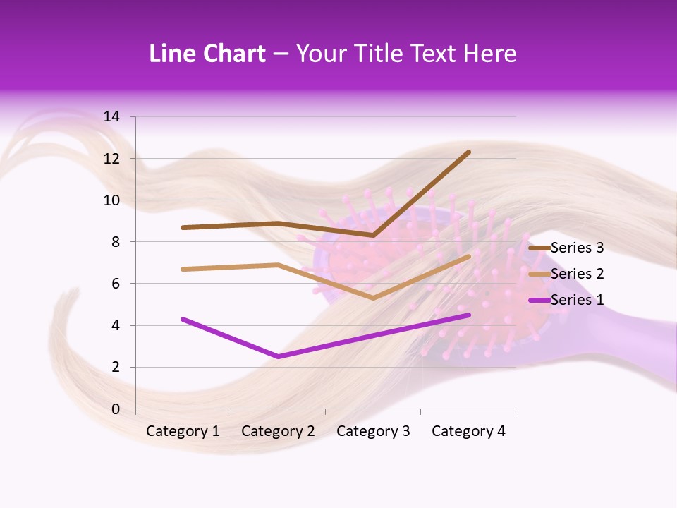Purple Styling Shot PowerPoint Template