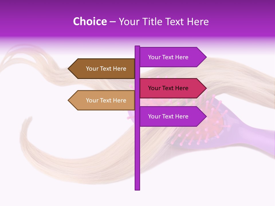 Purple Styling Shot PowerPoint Template