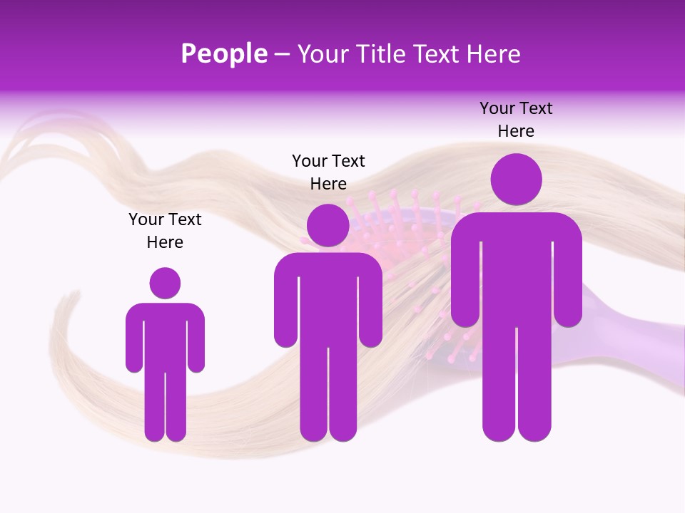 Purple Styling Shot PowerPoint Template