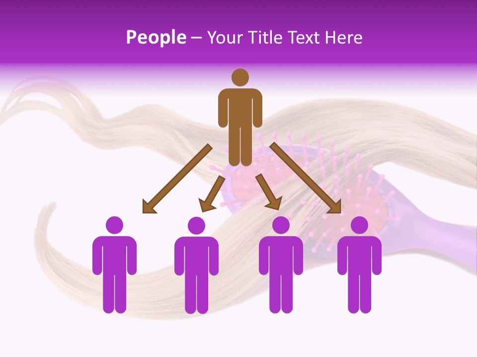 Purple Styling Shot PowerPoint Template