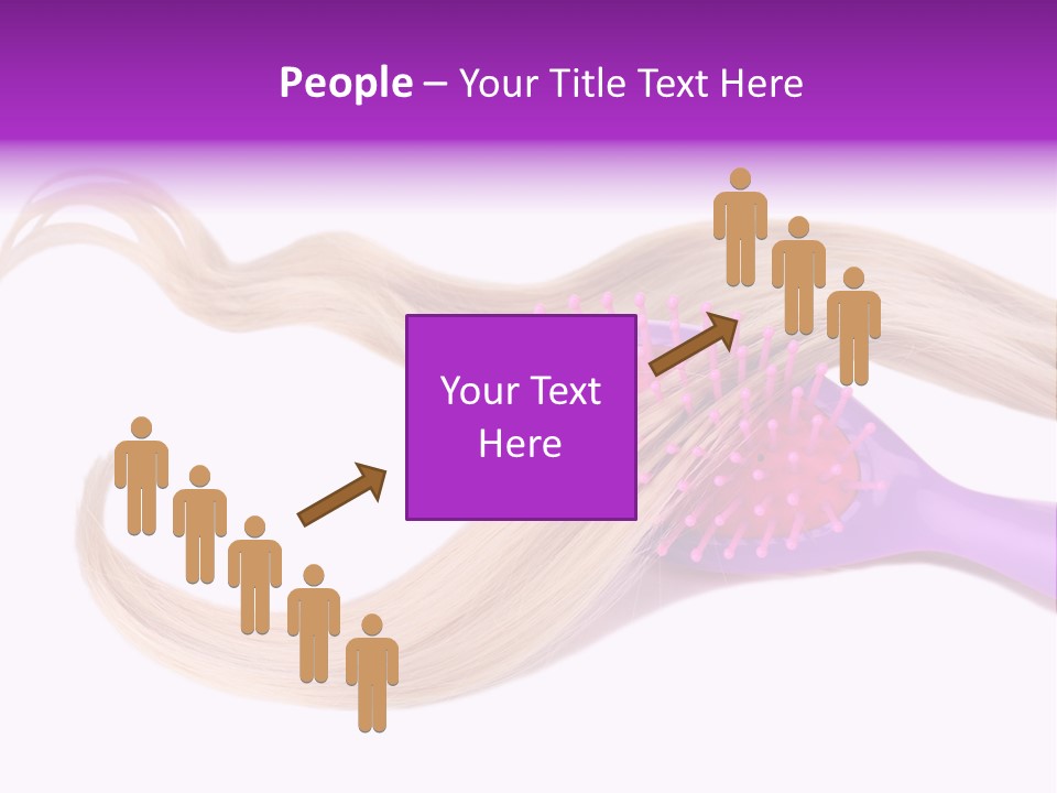 Purple Styling Shot PowerPoint Template