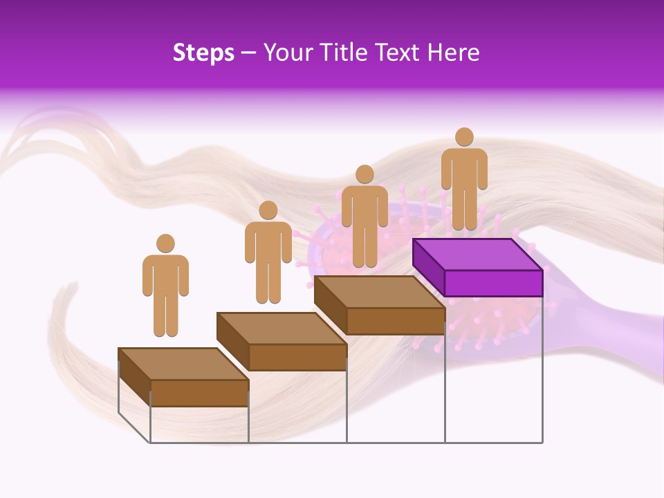 Purple Styling Shot PowerPoint Template