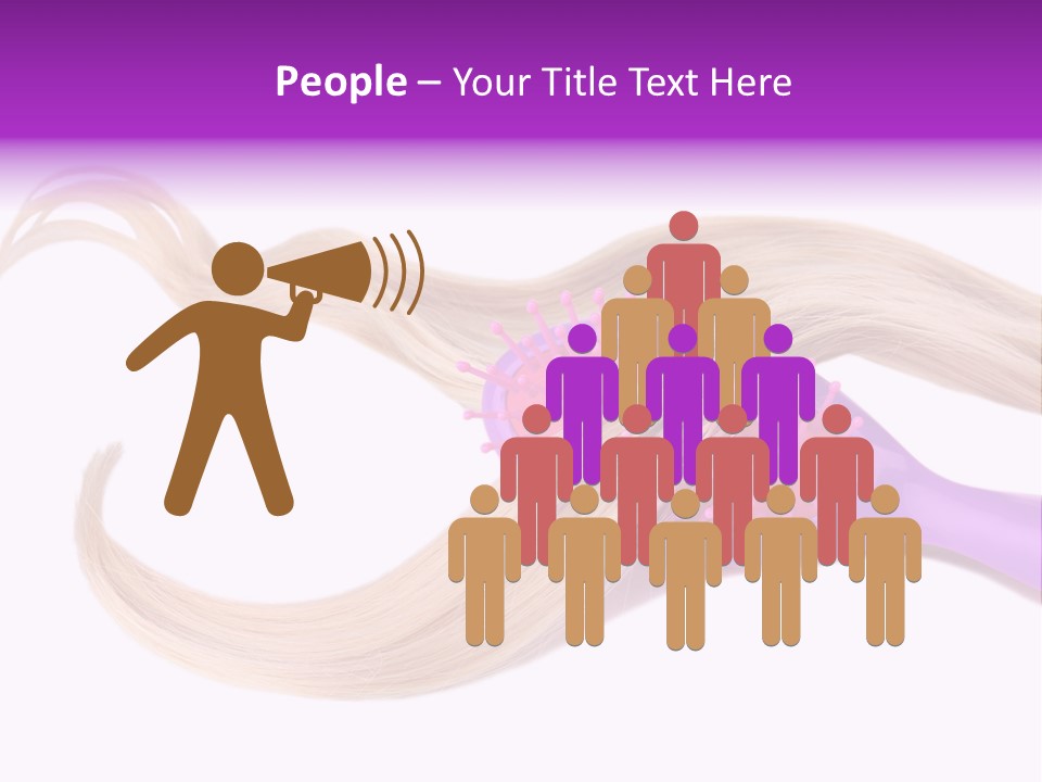 Purple Styling Shot PowerPoint Template