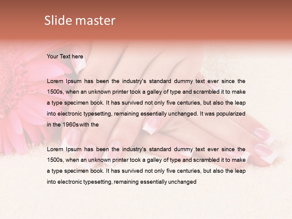 Polish Healthcare Softness PowerPoint Template