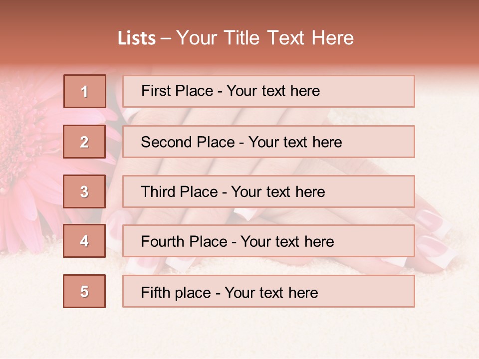 Polish Healthcare Softness PowerPoint Template