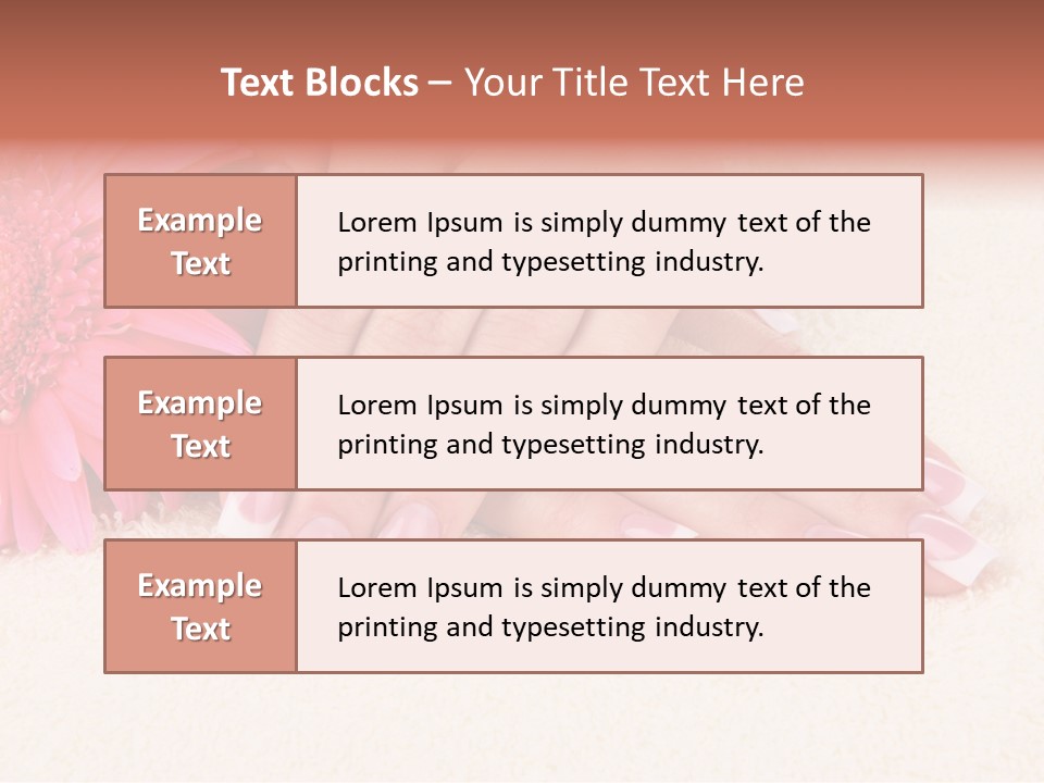 Polish Healthcare Softness PowerPoint Template