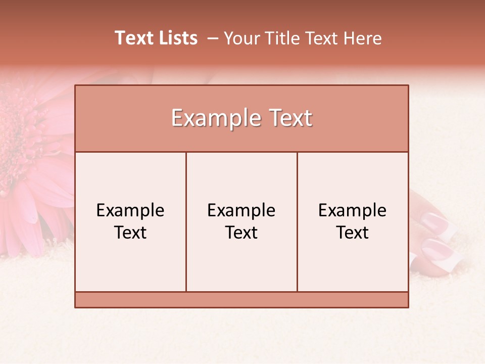 Polish Healthcare Softness PowerPoint Template