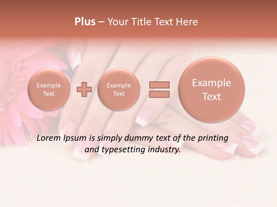Polish Healthcare Softness PowerPoint Template
