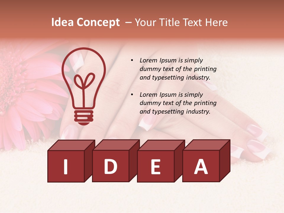 Polish Healthcare Softness PowerPoint Template