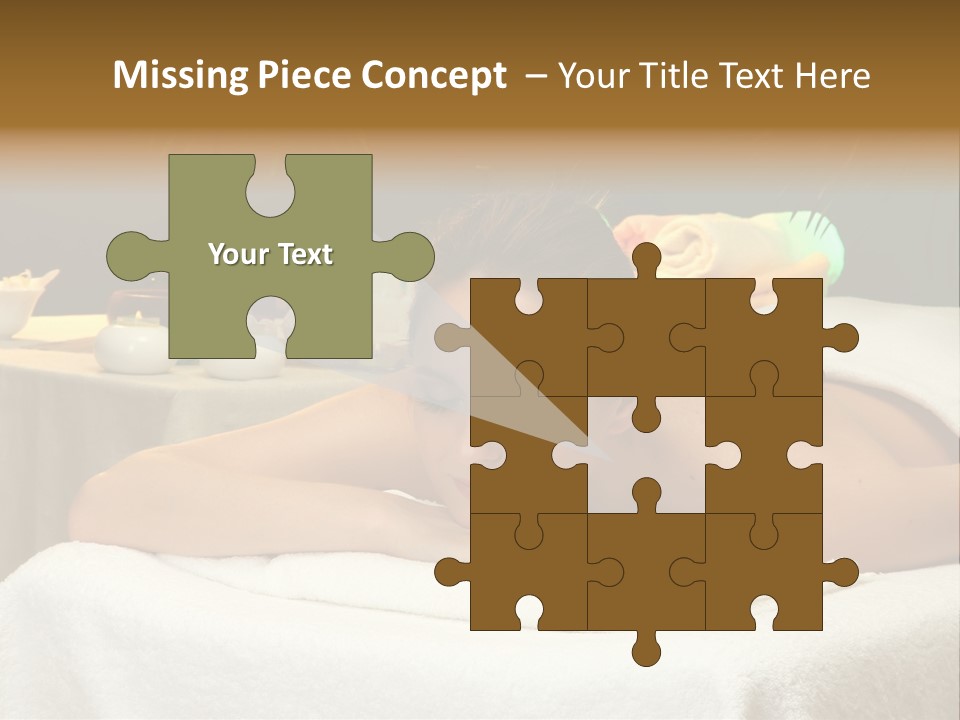 Body Palm Back PowerPoint Template