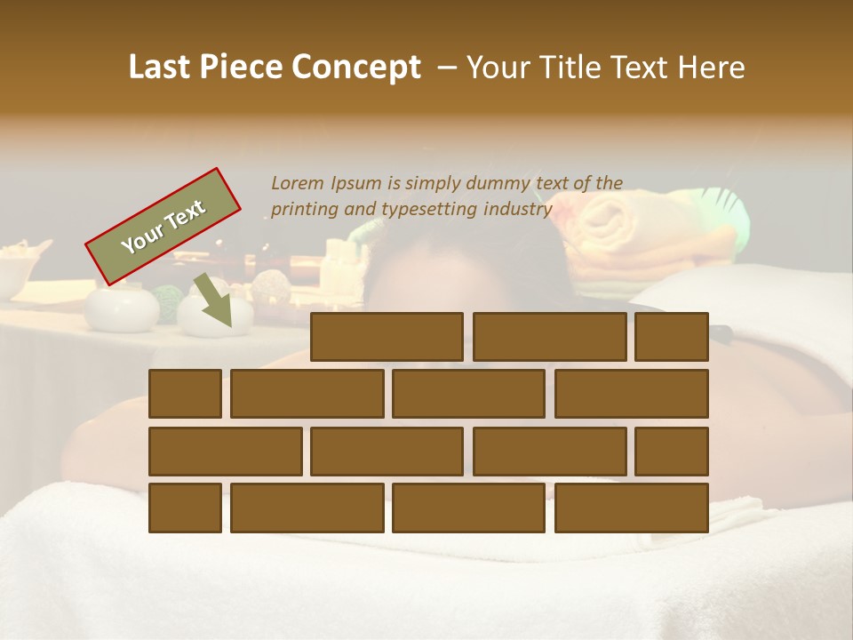 Body Palm Back PowerPoint Template