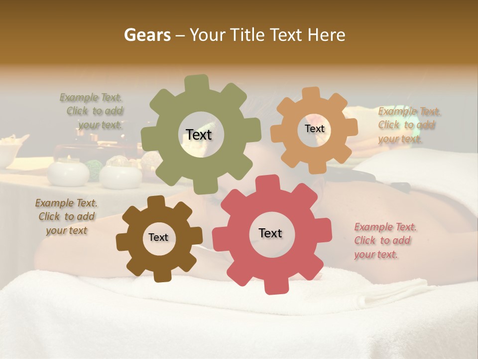 Body Palm Back PowerPoint Template