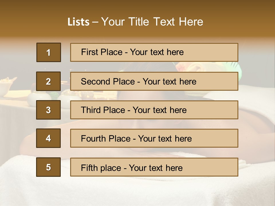 Body Palm Back PowerPoint Template