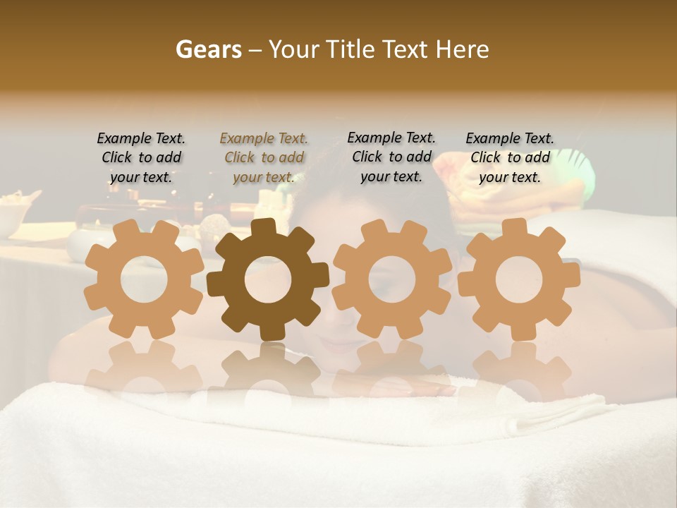 Body Palm Back PowerPoint Template