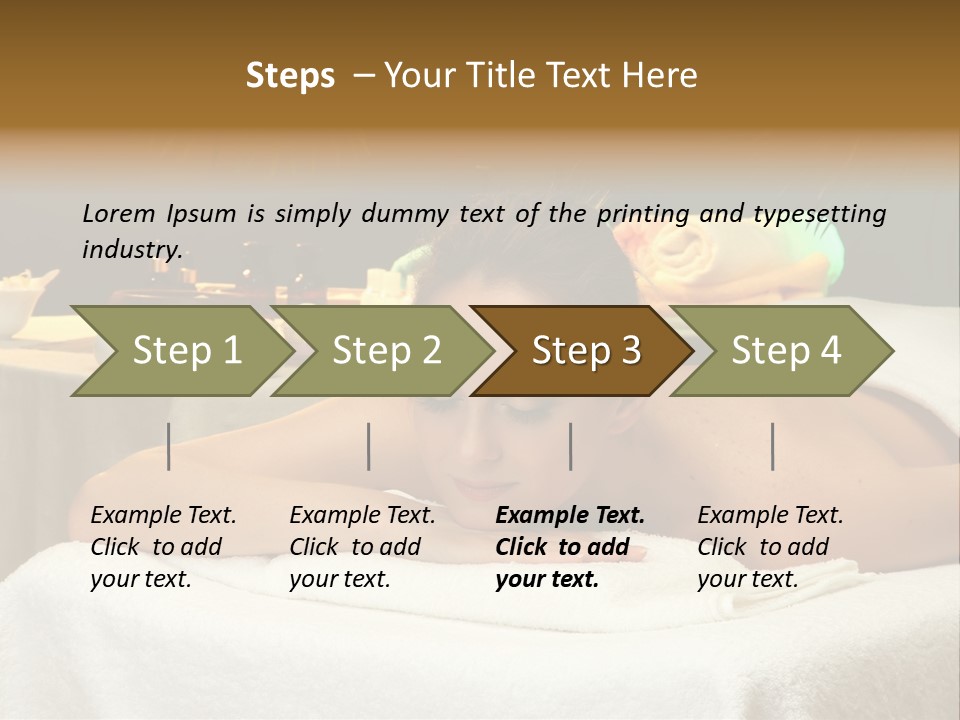 Body Palm Back PowerPoint Template