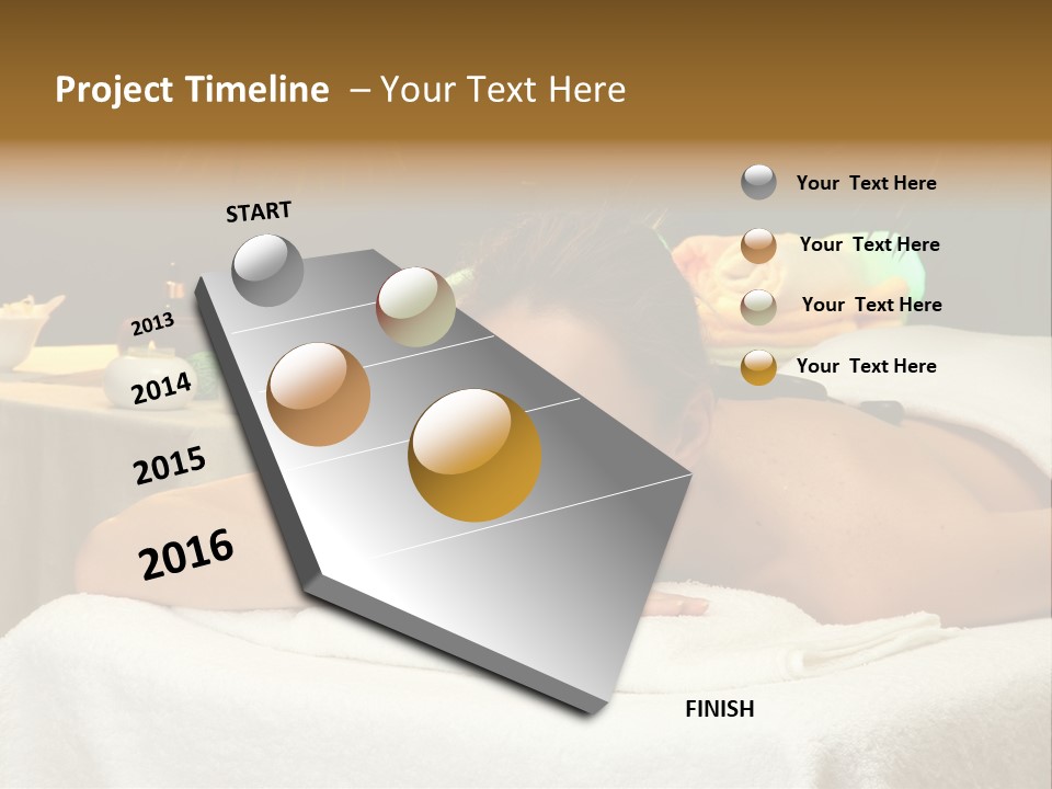 Body Palm Back PowerPoint Template