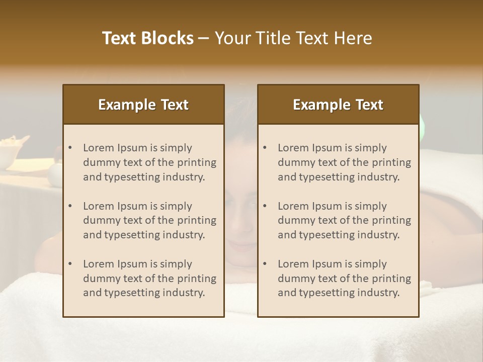 Body Palm Back PowerPoint Template