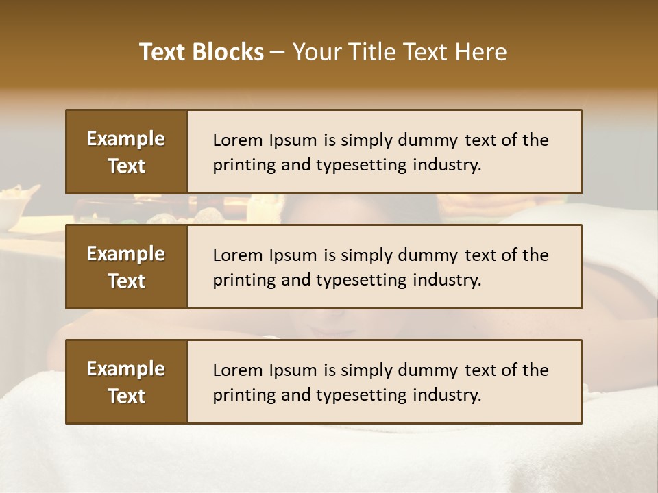 Body Palm Back PowerPoint Template