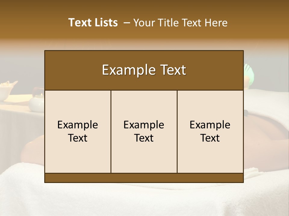 Body Palm Back PowerPoint Template