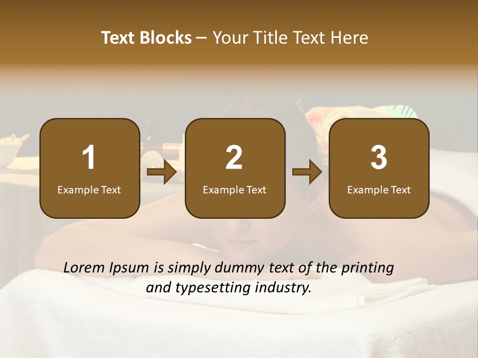 Body Palm Back PowerPoint Template