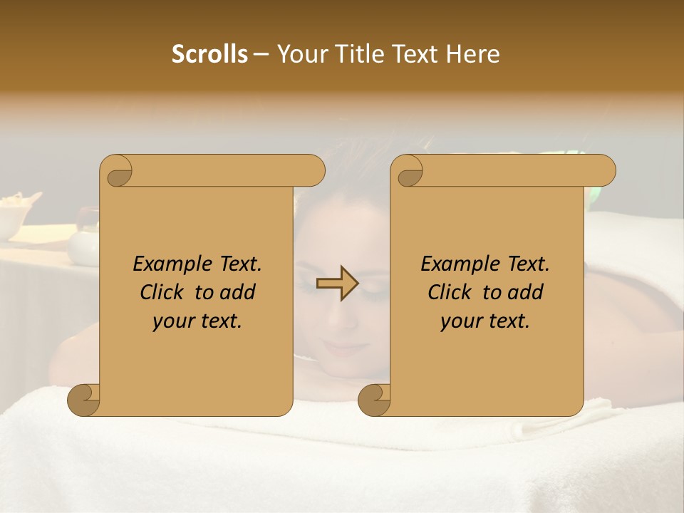 Body Palm Back PowerPoint Template