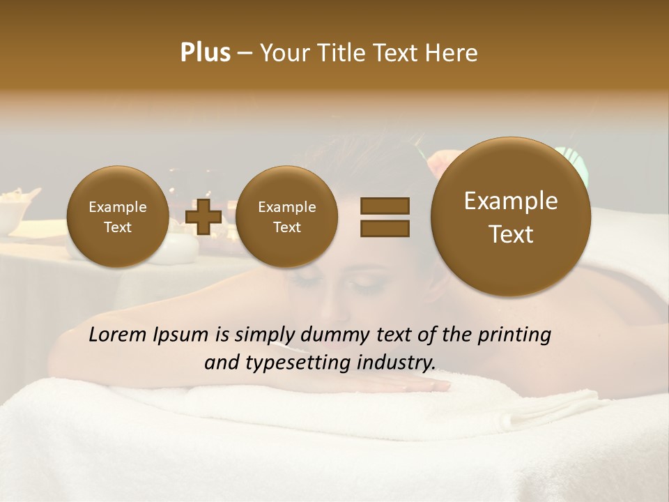 Body Palm Back PowerPoint Template