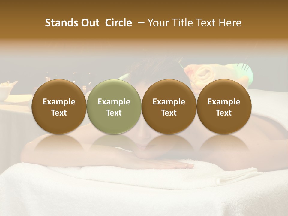 Body Palm Back PowerPoint Template