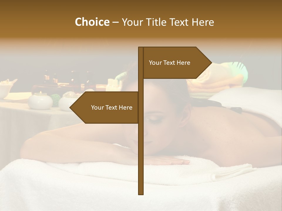 Body Palm Back PowerPoint Template