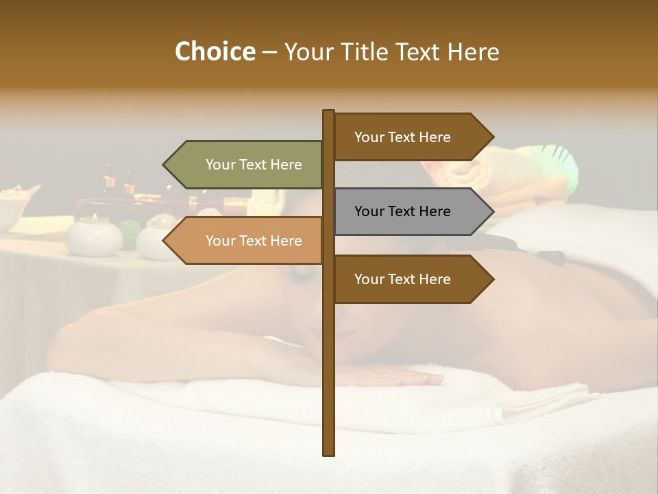 Body Palm Back PowerPoint Template