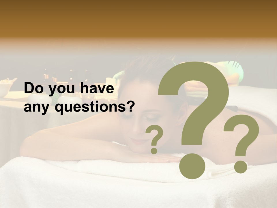 Body Palm Back PowerPoint Template