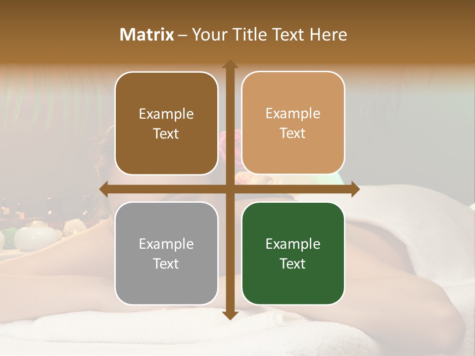 Pampering Treatment Rose PowerPoint Template