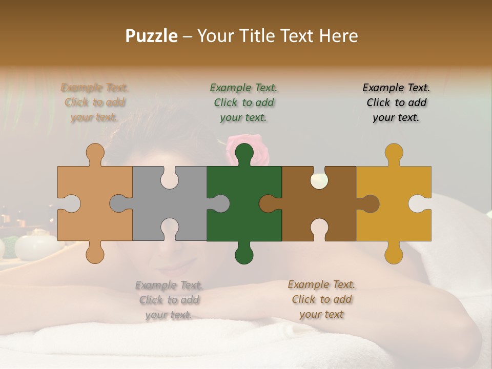 Pampering Treatment Rose PowerPoint Template