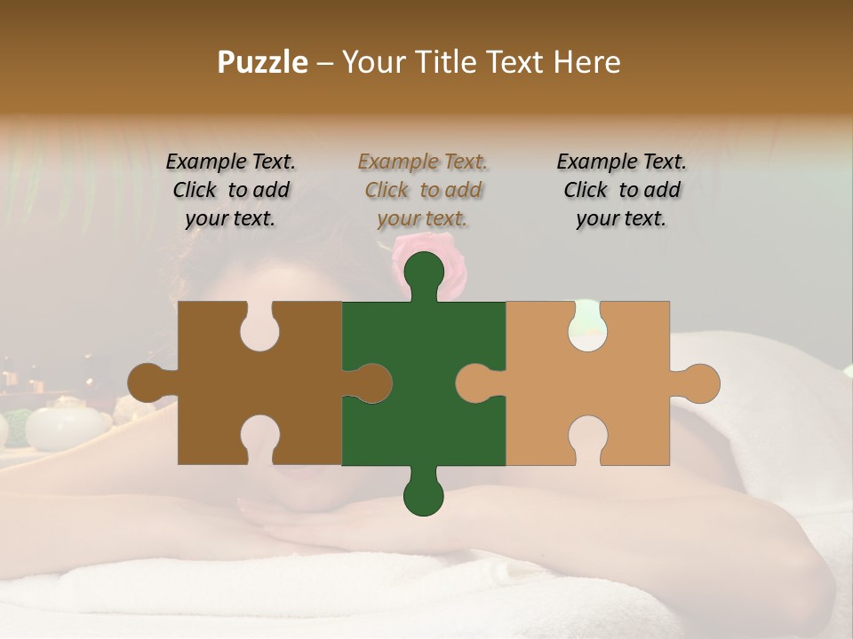 Pampering Treatment Rose PowerPoint Template