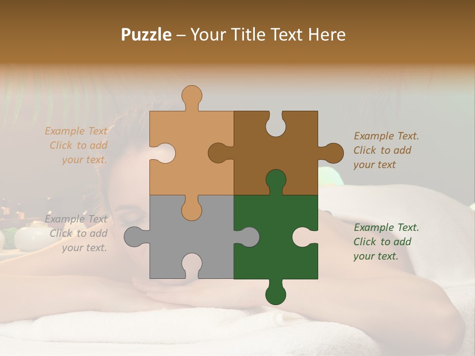 Pampering Treatment Rose PowerPoint Template