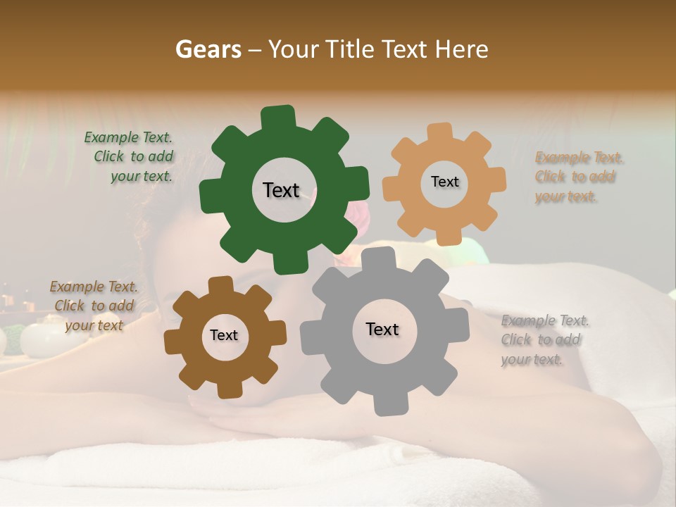 Pampering Treatment Rose PowerPoint Template