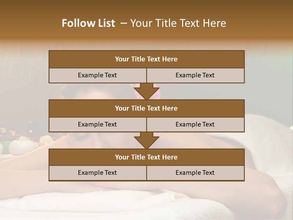 Pampering Treatment Rose PowerPoint Template